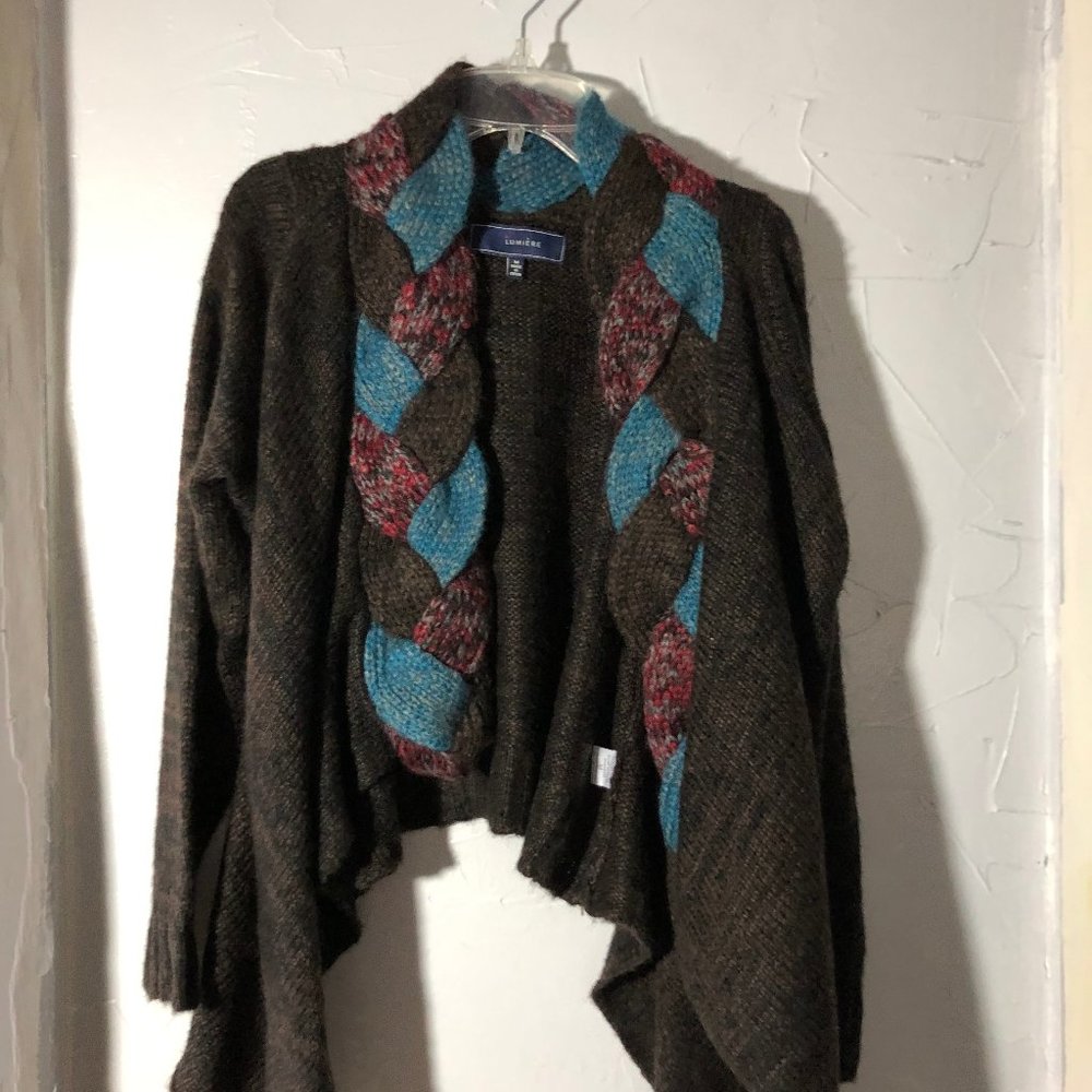 Lumiere Size M Sweater Cardigan - Picture 5 of 8
